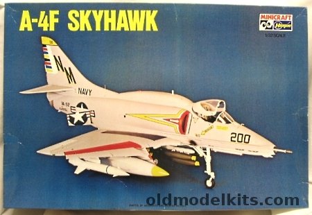 Hasegawa 1/32 A-4F Skyhawk - Builds A-4E or F Versions - US Navy VA-192, 1109 plastic model kit